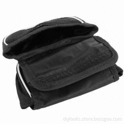 Bicycle Top Tube Double Bag, Measures 19.0 x 14 x 14cm